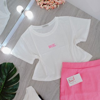 Set Áo Croptop Basic + Chân Váy Midi (Có Lót Quần) Siêu Hot ANLY52
