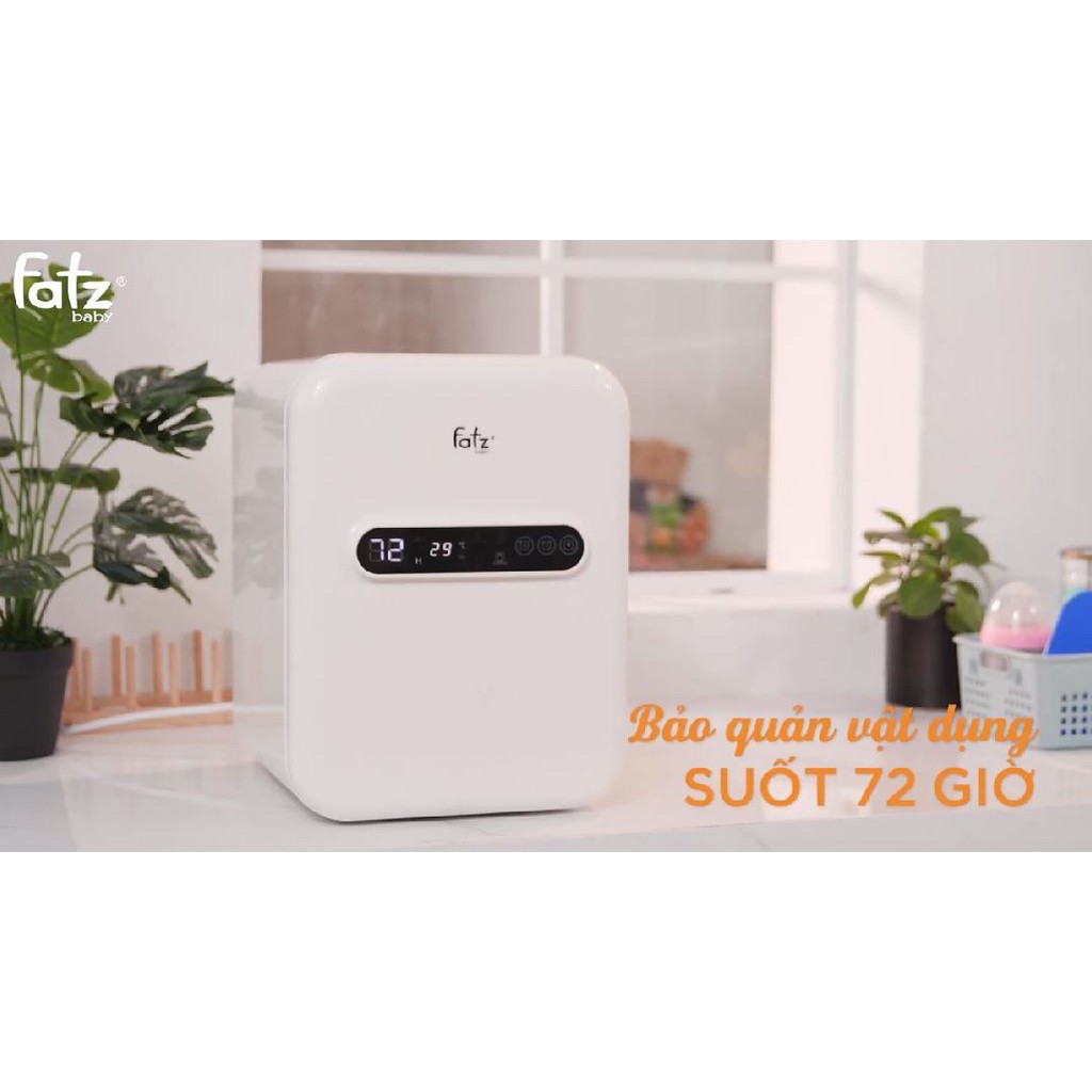 (Tặng 1 máy hâm 4 chức năng) BH 12 tháng chính hãng - Máy tiệt trùng Sấy khô UV FatzBaby Hàn Quốc FB4706