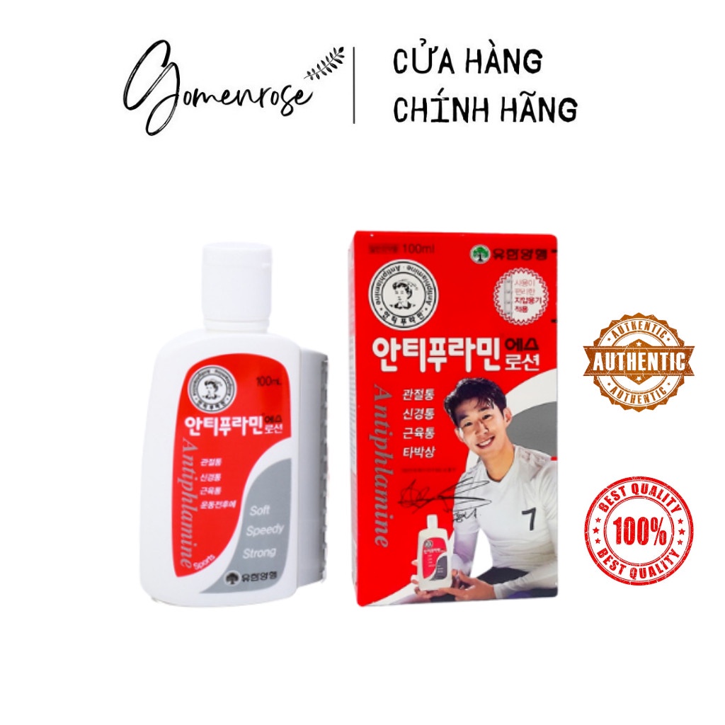 Dầu Nóng Xoa Bóp Antiphlamine từ Hàn Quốc 100ml