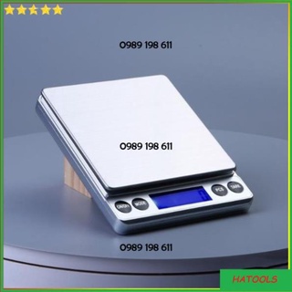 Cân tiểu ly điện tử nhà bếp mini i2000, Cân tiểu li làm bánh độ chính xác cao kèm 2 viên pin AAA QE101