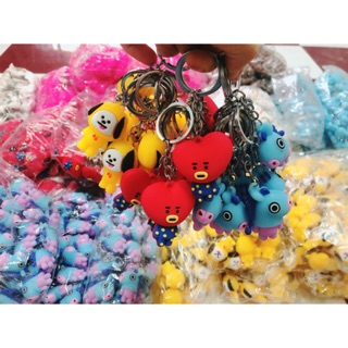 Móc Khóa BT21 nhựa đặc xinh xắn