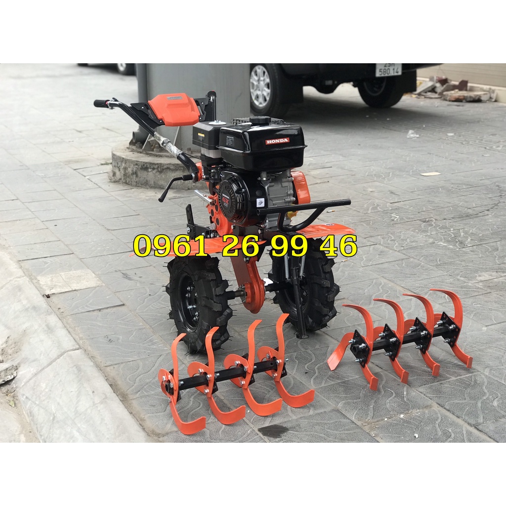 Máy xới đất Honda GX200 dàn phay 24 lưỡi
