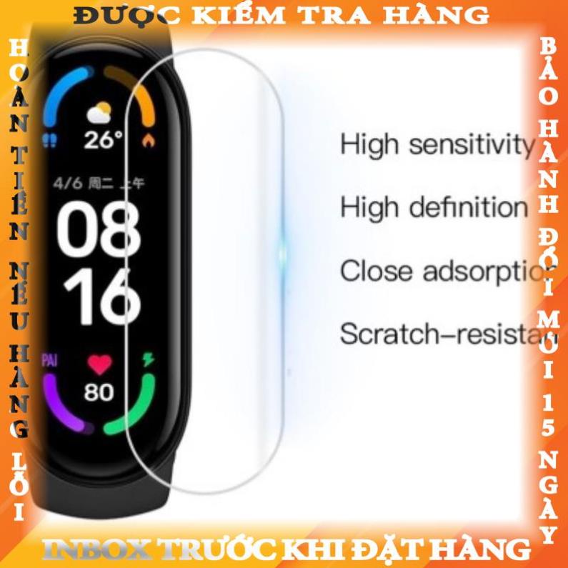 Bộ 2 miếng dán màn hình cho Xiaomi Miband 5 Xiaomi Miband 6 Xiaomi Miband 7 thientuy