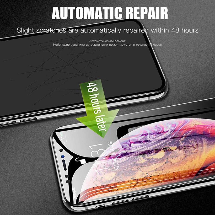 Kính Cường Lực 21D Viền TPU Dẻo Bảo Vệ Màn Hình Cho iPhone 14 13 11 12 Pro Max Plus Mini X XS Max XR 7 8 Plus