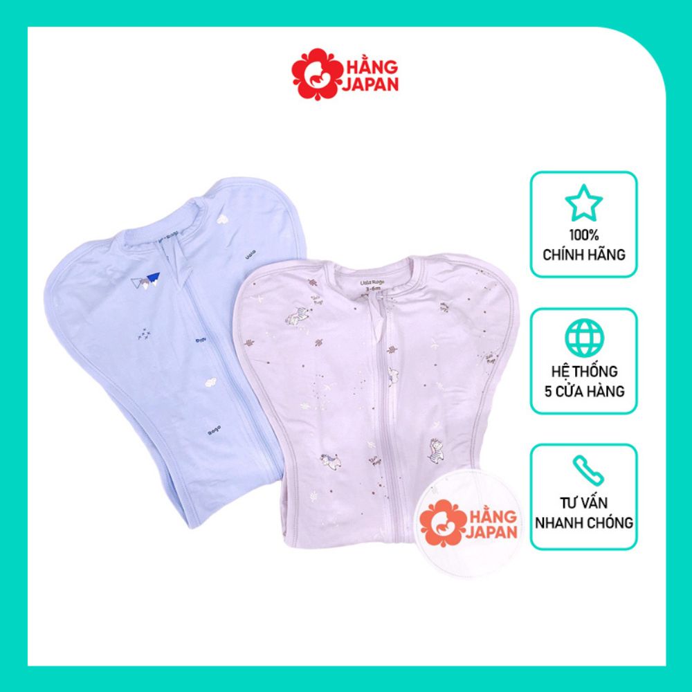 Nhộng chũn UALAROGO chất liệu sợi tre cao cấp an toàn cho bé chính hãng