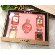 sét nước hoa 5 món mini Chanel , Nước hoa mini hương thơm nồng nàn | Thế Giới Skin Care