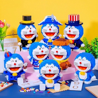 Lắp Ráp Xếp Hình Nanoblocks Doremon Doraemon - 1 hộp 1 con