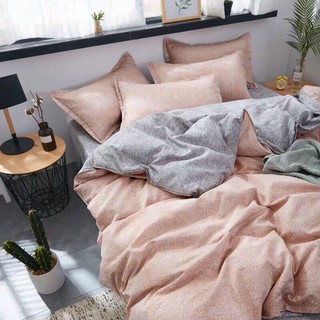 Bộ chăn ga gốc POLLY COTTON Hàn Quốc đơn giản, sang trọng