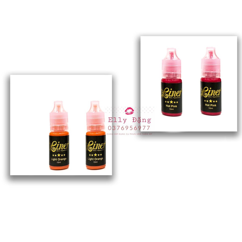 Mực phun xăm Liner của Mỹ - mực phun môi thẩm mỹ - Tông phun môi