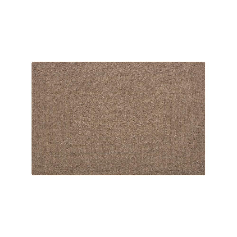 HomeBase HLS Thảm lót sàn lau chân phòng tắm cotton mềm mại và thẩm nước SI668 W40xH1xD60cm màu nâu
