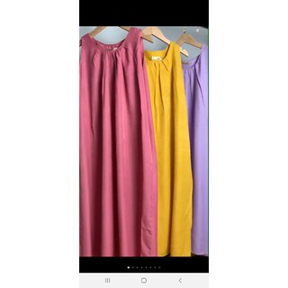 Váy Đũi Yếm- Maxi Đũi Yếm