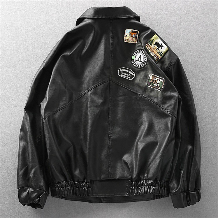 SẴN |M1| Áo da unisex áo da nam oversize form rộng cá tính