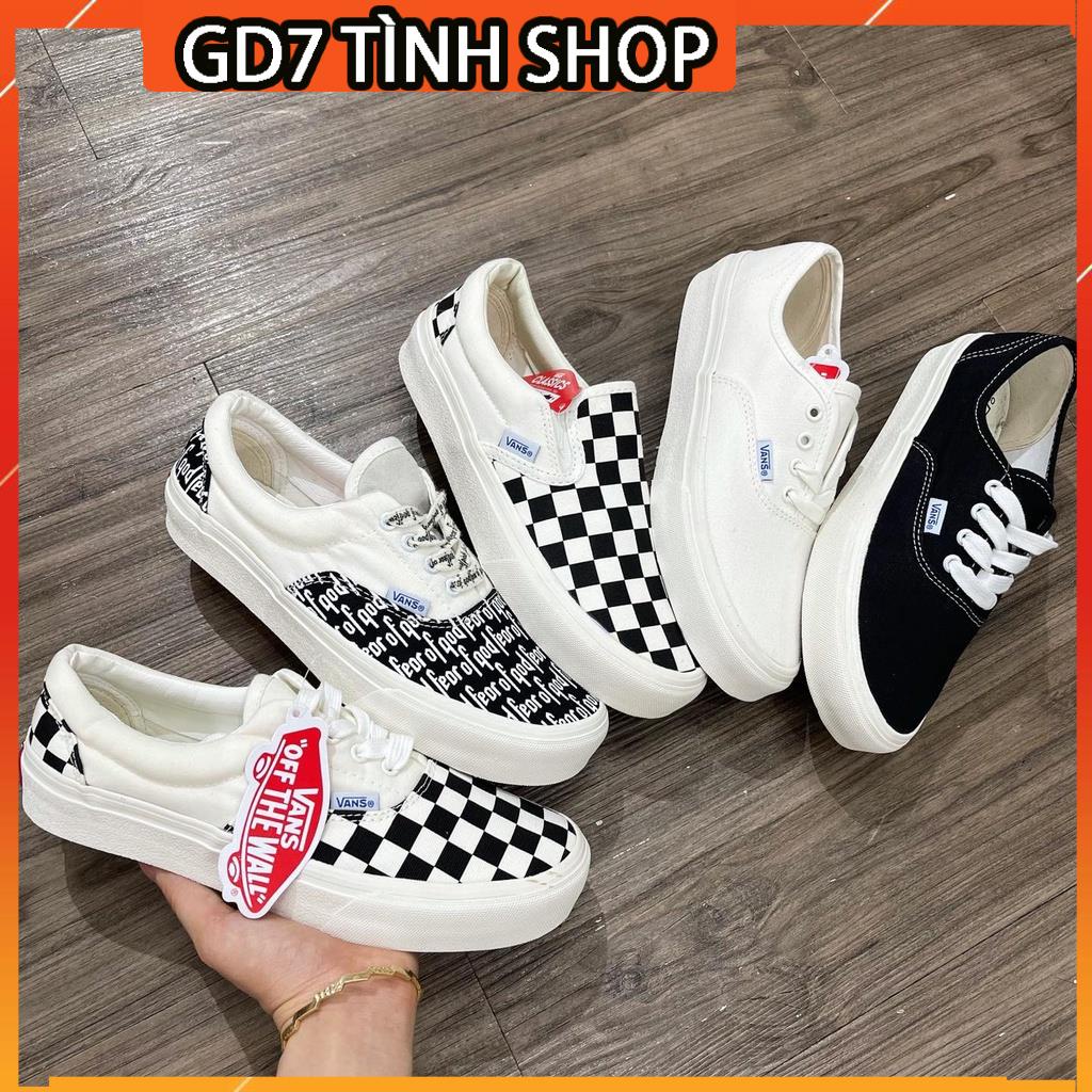 GIÀY 𝐕𝐀𝐍𝐒 VAULT OLD SKOOL MÀU ĐEN ⚡Full box bill⚡ Giày thể thao nam nữ 2021