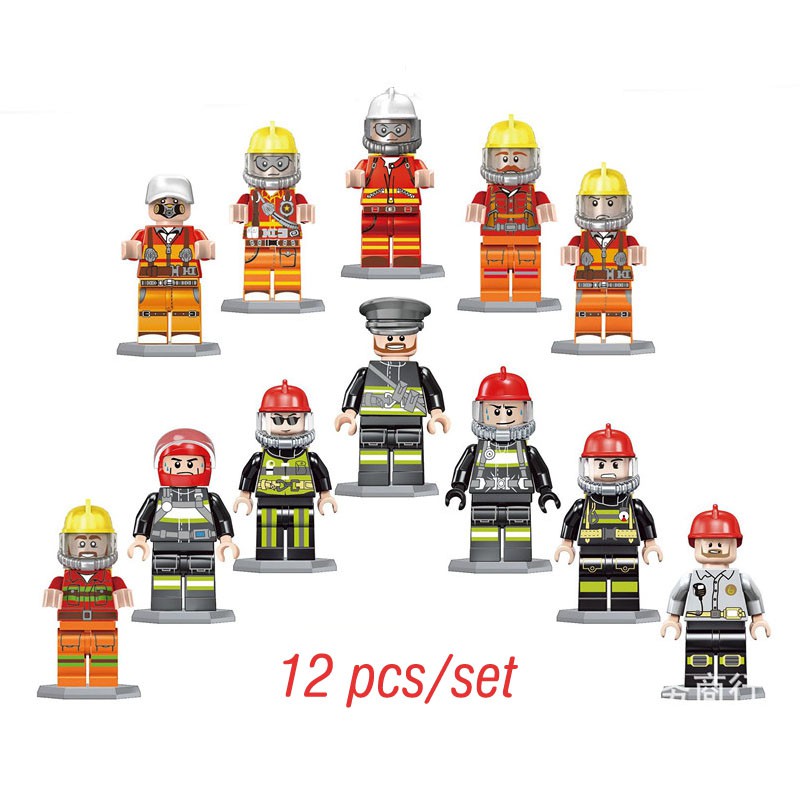 Set 12 Đồ Chơi Lego Lắp Ráp Mô Hình Lính Quân Đội