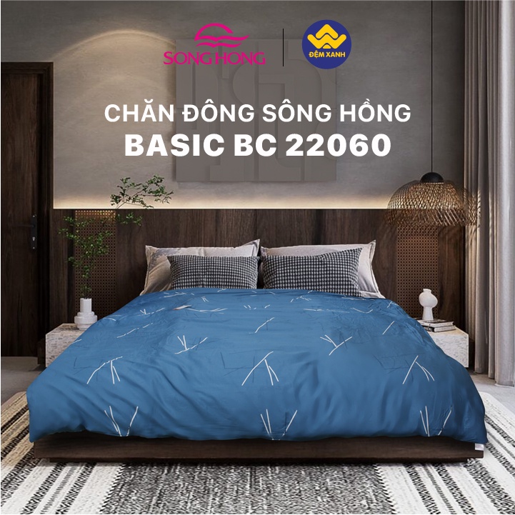 Chăn đông Sông Hồng Basic cotton BC22060