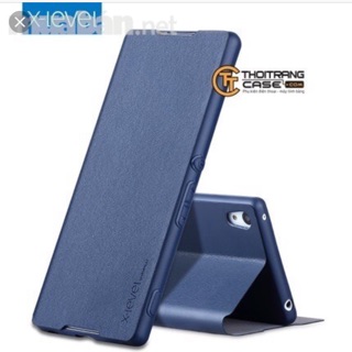 Bao da cho Sony xperia XA untral/ C6 hiệu X-level FIB Color chính hãng
