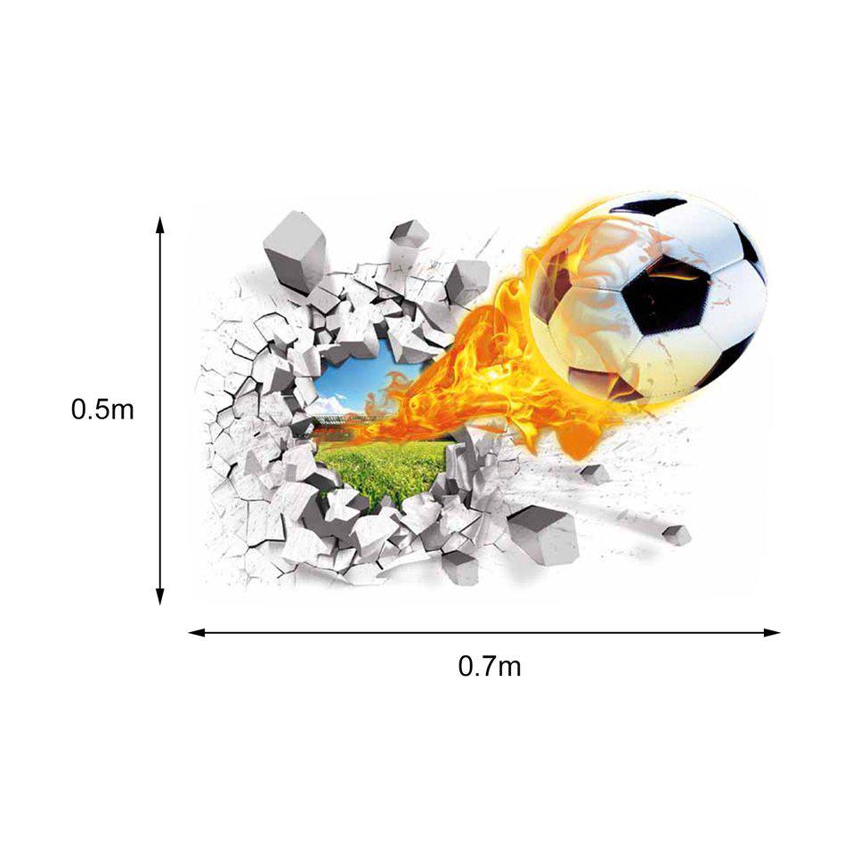 Miếng Dán Tường Hình Quả Bóng 3D