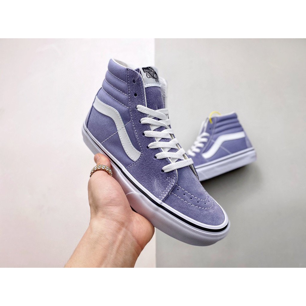 Giày thể thao cao cổ màu tím Vans SK8-Hi