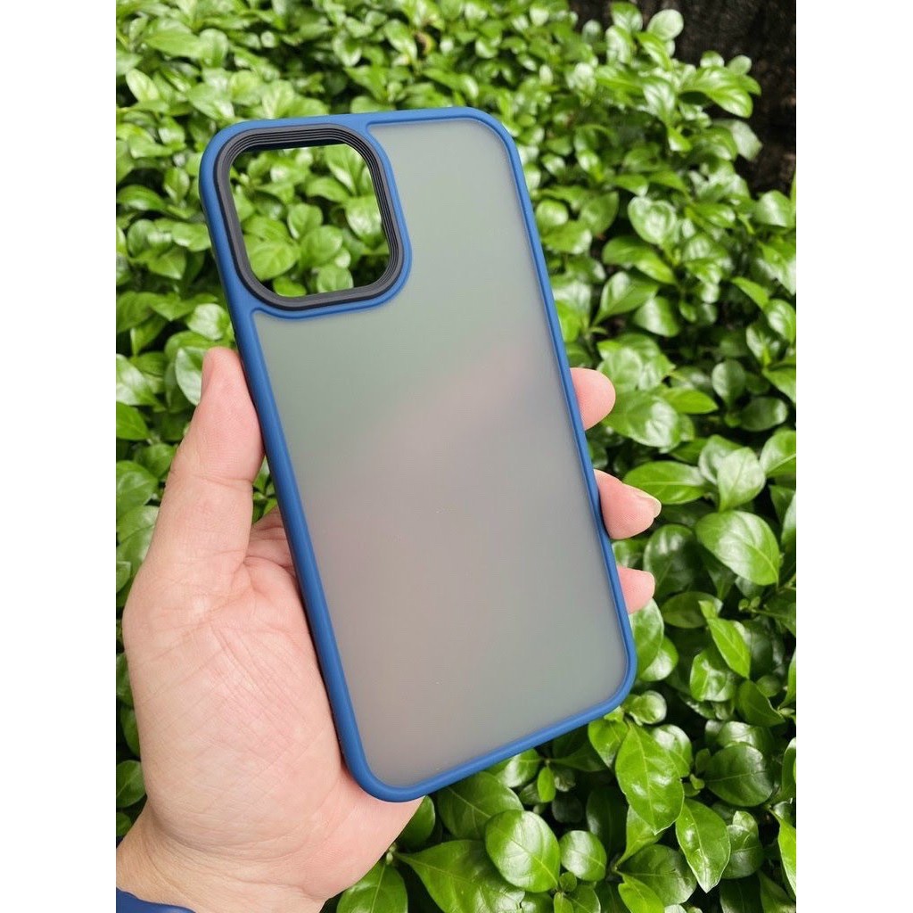 Ốp lưng nhám mờ Rock Guard Pro Matte Touch IPhone 12 Pro Max / 12 Pro / 12 / 12 mini chống vân tay chống bám bẩn