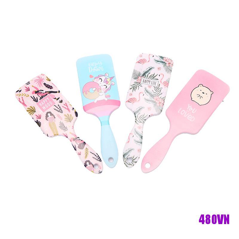 Lược Chải Tóc Massage Da Đầu Chống Tĩnh Điện Thiết Kế Hình Động Vật Dễ Thương