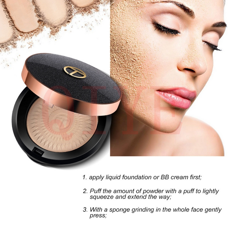 COD O.TWO.O Dream Diamond Pressed Powder / Bedak Padat Pengontrol Minyak Tahan Lama Bedak with Puff | BigBuy360 - bigbuy360.vn