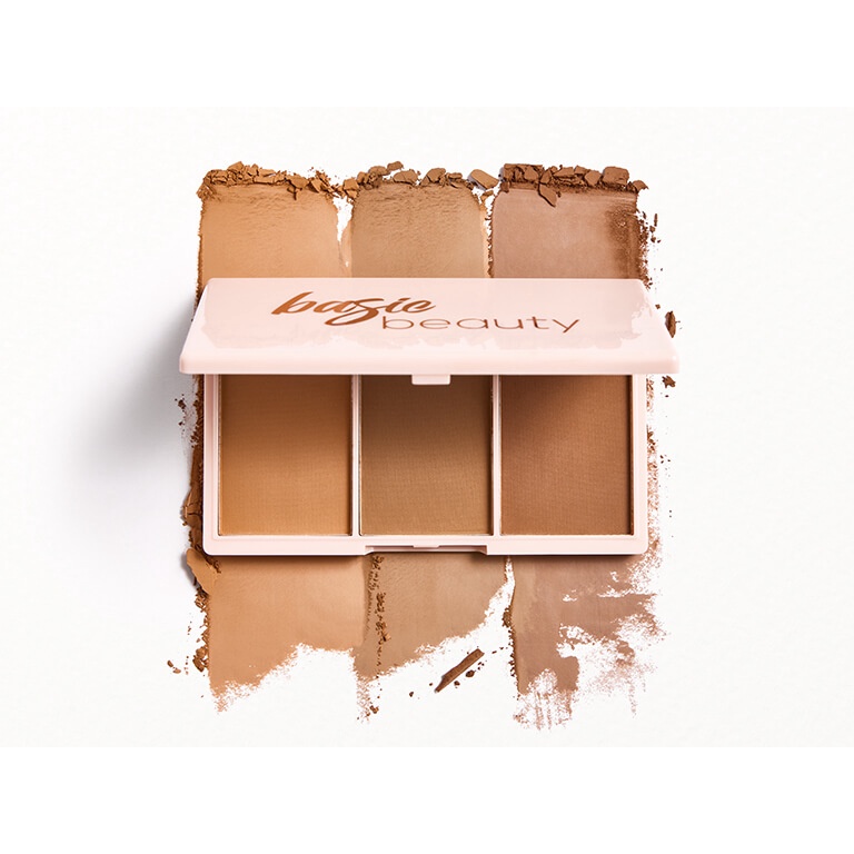 Basic Beauty - Bảng Phấn Tạo Khối Basic Beauty Bronzy Af Bronzer Palette 12g