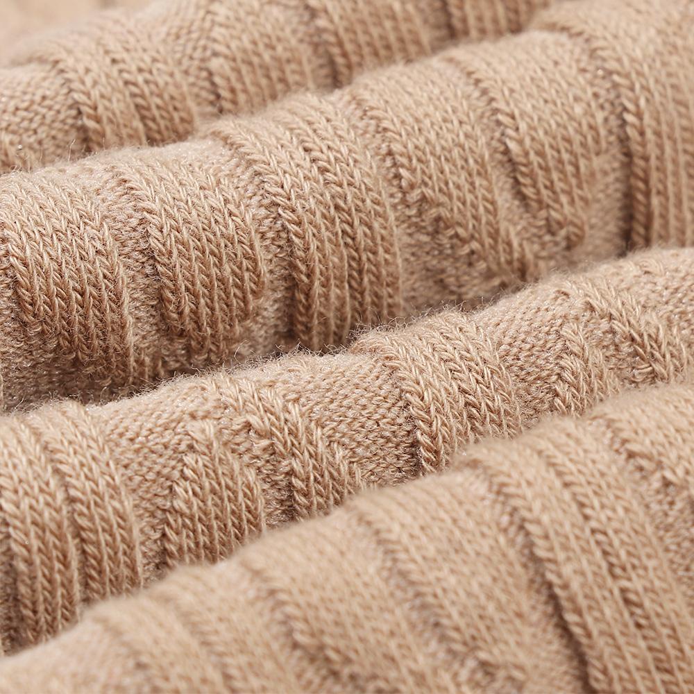 Knit Stockings Women Winter Warm Over the Knee Long Socks High Elasticity 8 Colors