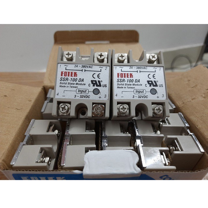 Relay bán dẫn Fotek SSR 25DA / 40DA / 50DA / 60DA/ 100DA Rơ le bán dẫn Fotek