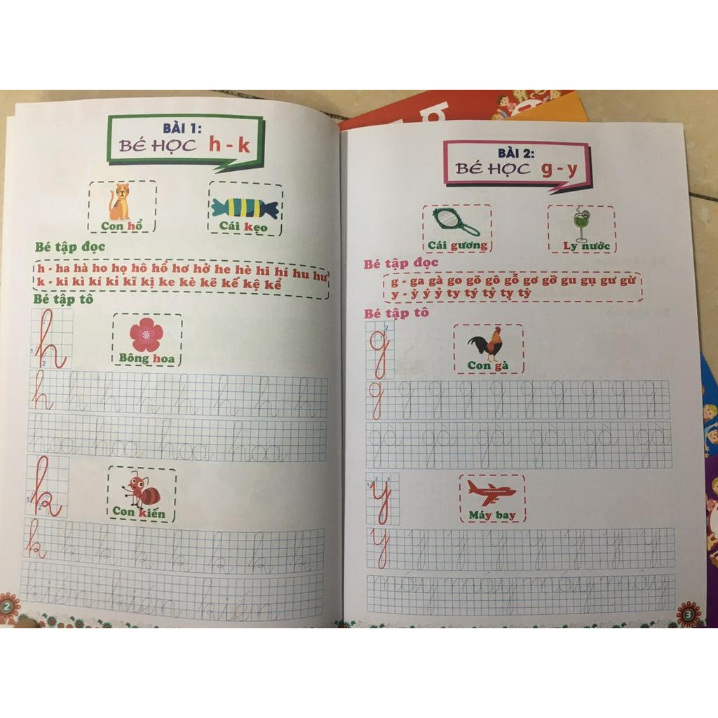 Sách - Bé tập tô ( bé vào lớp 1- trọn bộ )