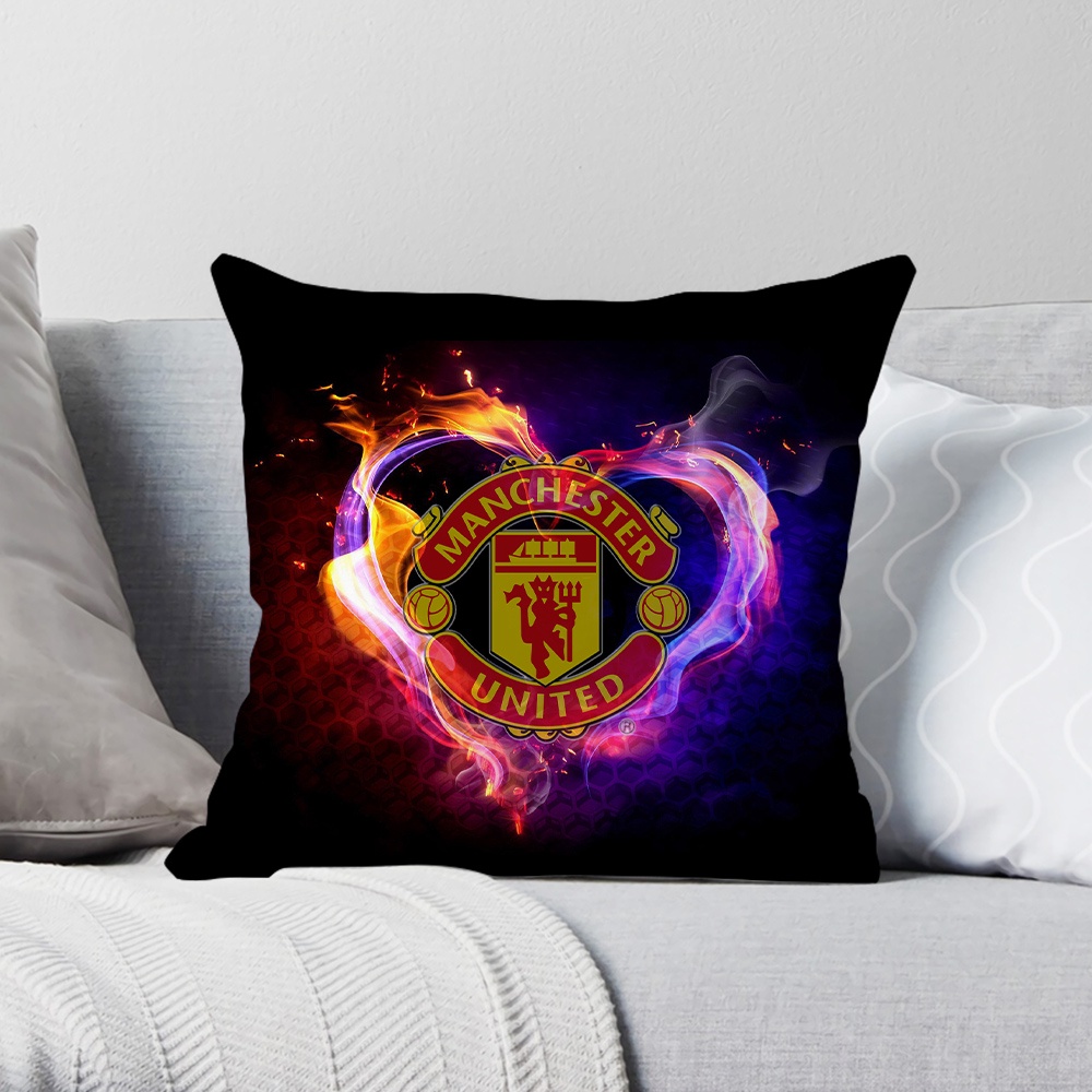 Áo Gối Hai Mặt In Hình Đội Tuyển Bóng Đá Manchester United 3D