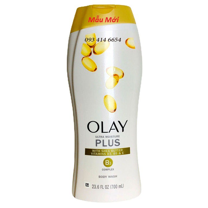 Sữa Tắm Dưỡng Ẩm Olay Ultra Moisture Màu Vàng