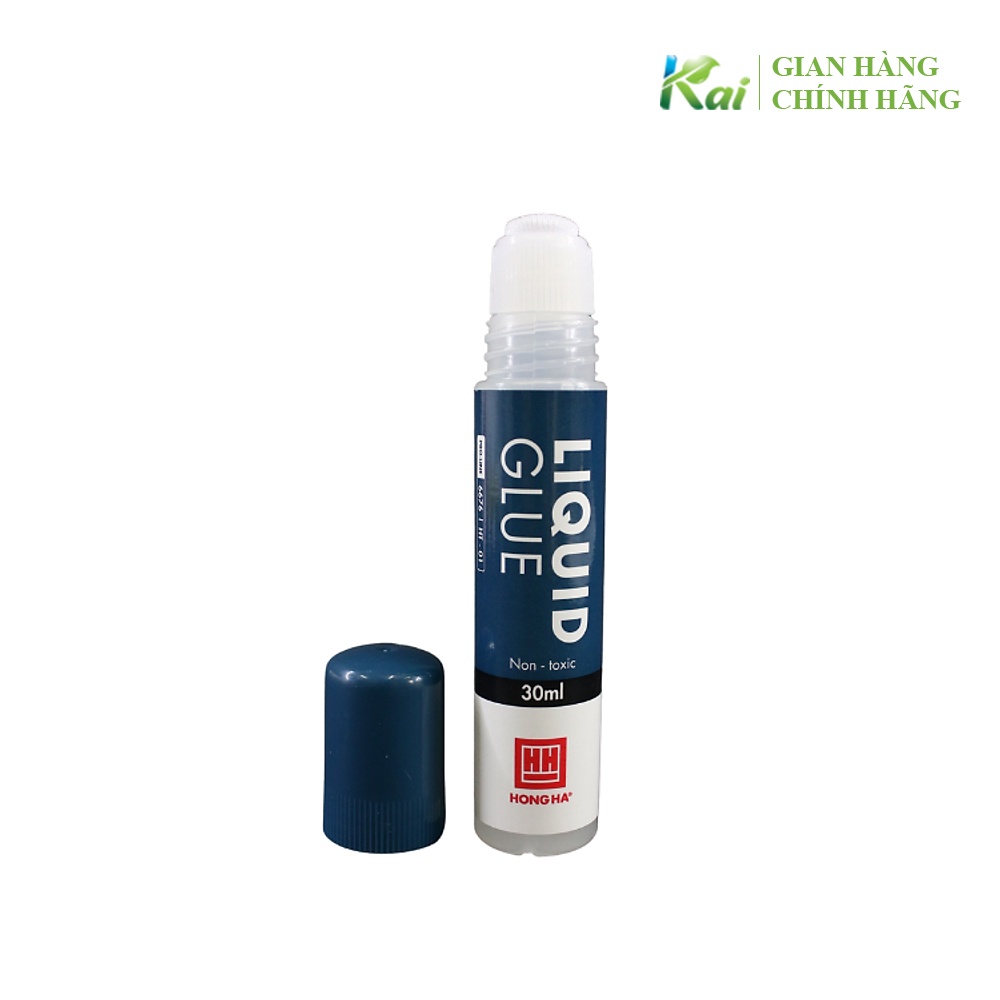 10 Lọ KEO DÁN GIẤY 30ml HT-01 (6676), thương hiệu HỒNG HÀ, an toàn, không độc hại cho người sử dụng