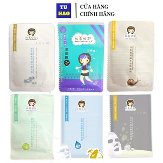 Bán lẻ mặt nạ lụa dưỡng ẩm Đài Loan Beauty Idea Diary 25ml - Từ Hảo