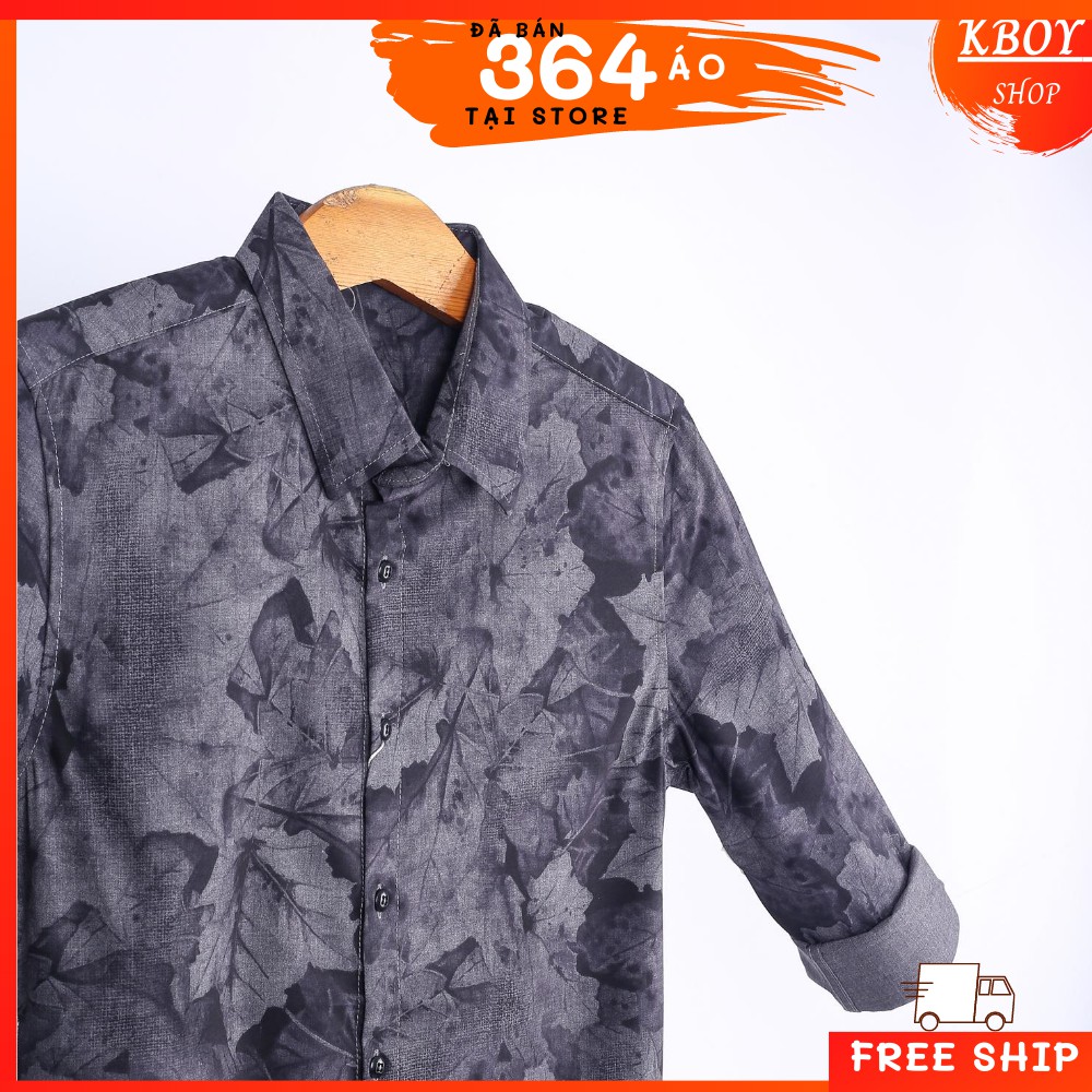 Áo sơ mi họa tiết, cao cấp .Hình in sắc nét, nổi bật, Độc lạ .Tay dài, mềm mịn, thoáng mát, Bigsize - T8729 | BigBuy360 - bigbuy360.vn
