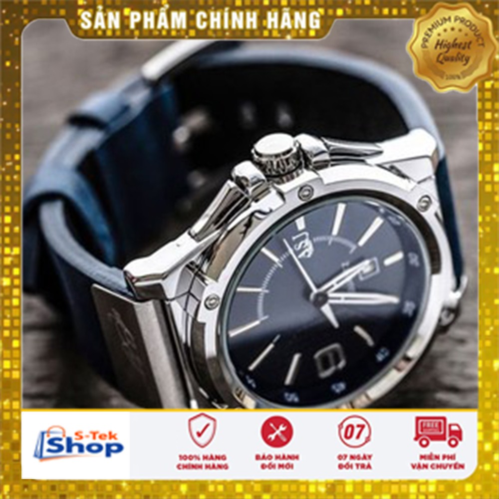 Đồng Hồ Nam ASJ Nhật Bản Fullbox, Thiết Kế Hiện Đại, Mặt Kính Sapphire, Dây Da Cao Cấp, Chống Nước, Chống Xước Tuyệt đối