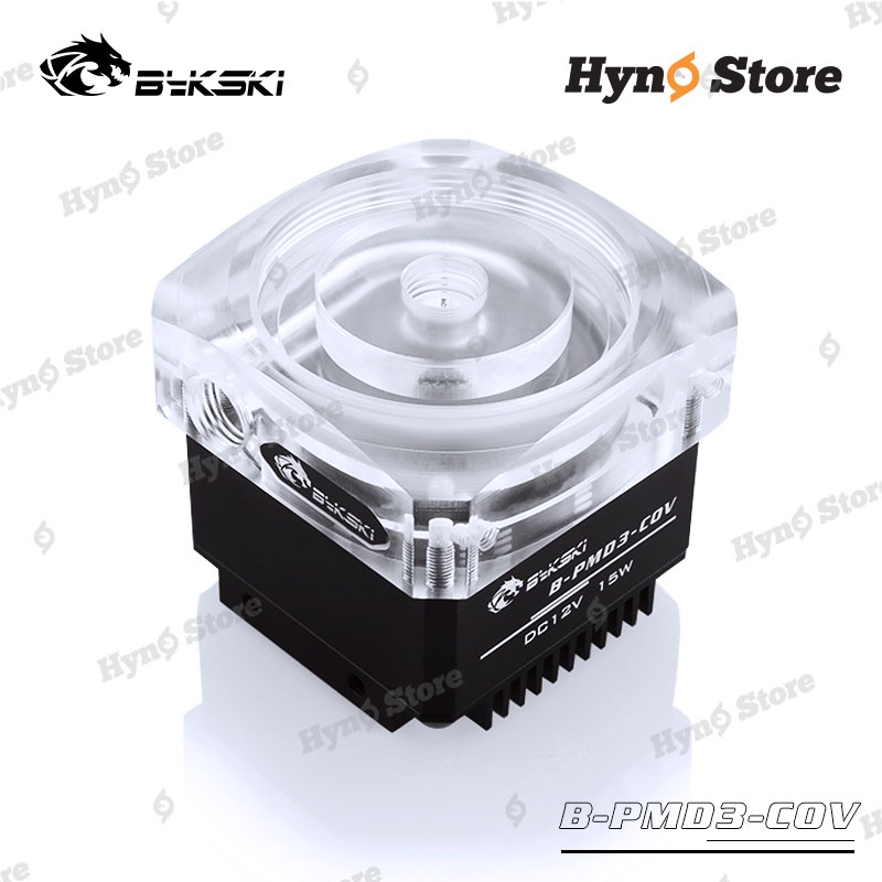 Bơm DDC COV 15W Bykski thiết kế mới liền tank OD60 CP-PMD3COV-X Tản nhiệt nước custom - Hyno Store