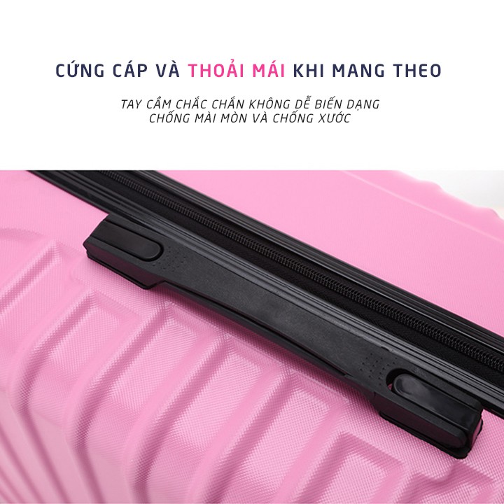 [SIêu Rẻ] Vali Du Lịch 20 Inch, Khóa Mật Khẩu Chống Trộm, Chống Va Đập Cao Cấp - Vali Kéo 20 Inch Đa Năng