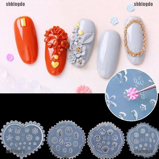 Khuôn Tạo Hình Silicon Nail [GIẢM GIÁ SHOCK]