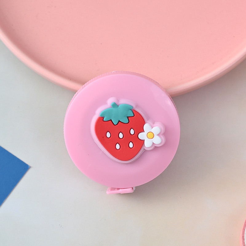 Thước Dây Cuộn Rút Nhỏ Gọn Siêu Cute, Thước Dây Đa Năng ROSE196
