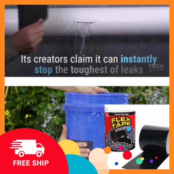 <FREE SHIP> FREE SHIP ☘️Miếng Vá Chống Nước Siêu Dính Flex Tape giá tốt chỉ có ở tiện ích shop GIÁ TỐT CHỈ CÓ TẠI TIỆN Í