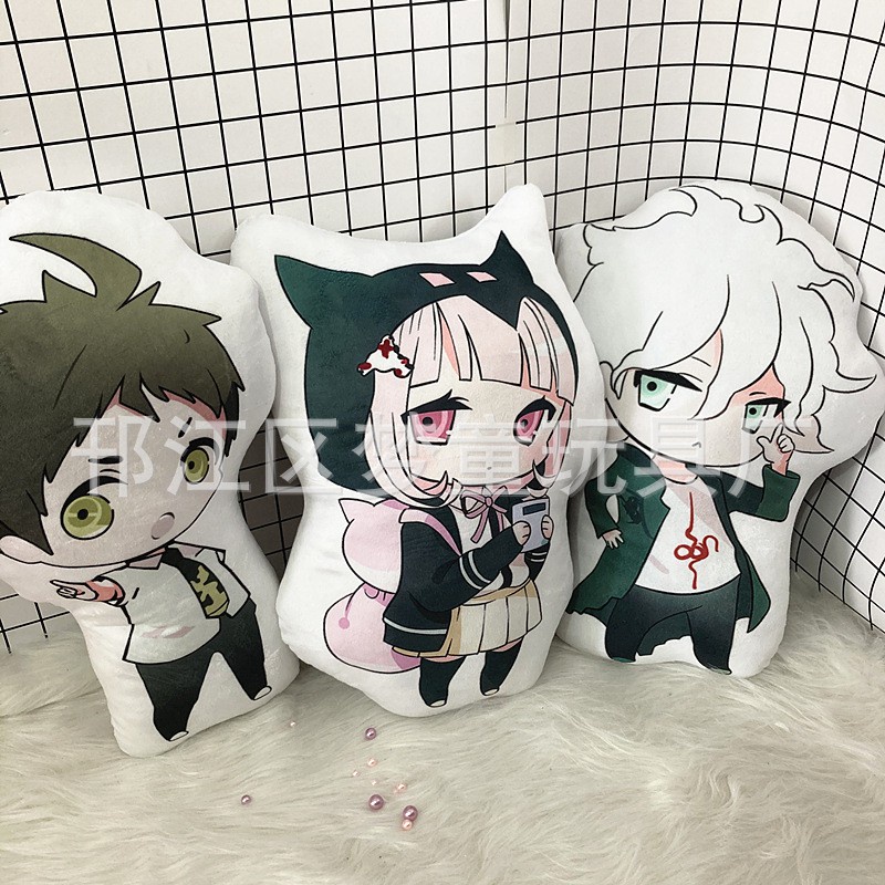 Thú Nhồi Bông Hình Nhân Vật Anime Danganronpa Dễ Thương 10cm
