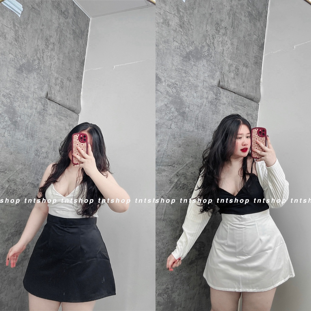 ÁO BRA 2 DÂY NHÚN THUN SANG CHẢNH CÓ MÚT NGỰC [TNT SHOP BIGSIZE 60KG 90KG]
