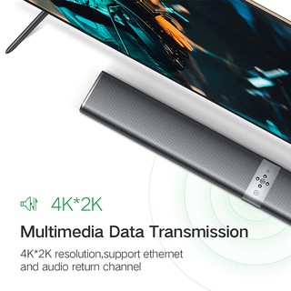 Cáp HDMI Đầu Bẻ Góc 90º Cao Cấp UGREEN