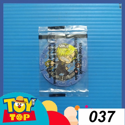 [Một thẻ] Thẻ Toonies One Piece Chibi đầu to Liên minh thủy chiến nhựa lắp ghép tròn xếp hình còn seal phân loại 2