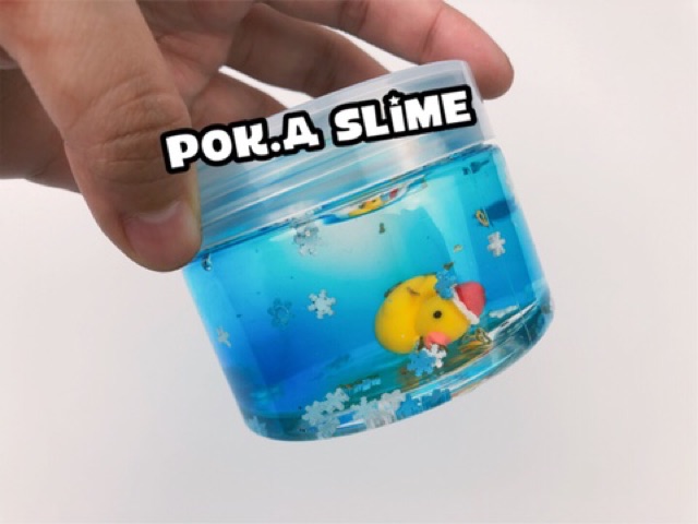 Slime Winter Duck - Chất clear slime