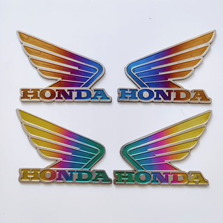 Tem dán Titan cánh chim honda điện phân (giá cặp)