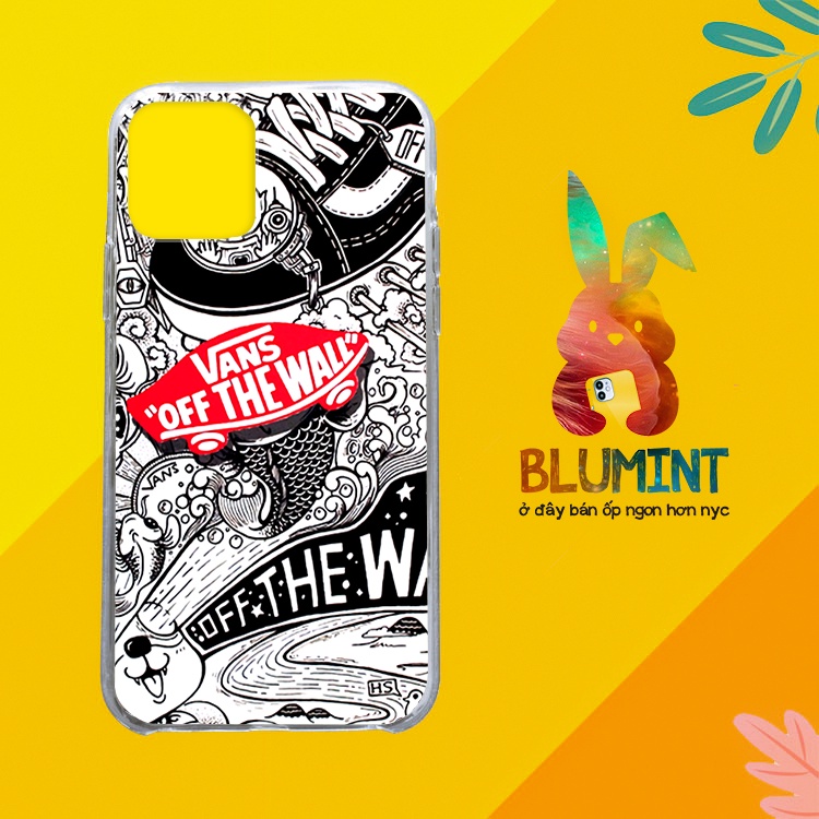 Ốp lưng iphone giày vans đen trắng cho Iphone 5 6 7 8 Plus X Xr 11 12 Pro Max JC20200800110-2