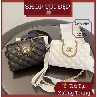 Túi Xách Nữ ⚡ Ảnh Thật ⚡ - [ Mẫu Mới Hot 2020 ] Da PU Loại Cao Cấp - Màu Đen , Trắng