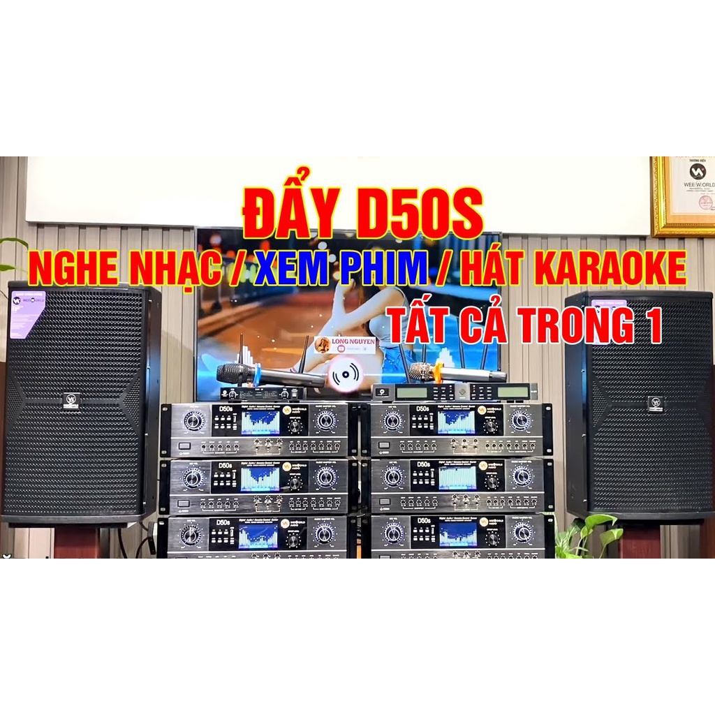 CỤC ĐẨY LIỀN VANG WEEWORLD D50S