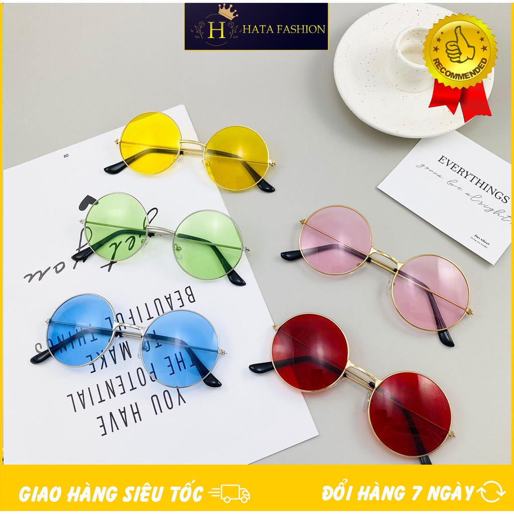 Mắt Kính Thời Trang Ngố Tròn 223 Nhiều Màu Cực Hot | BigBuy360 - bigbuy360.vn